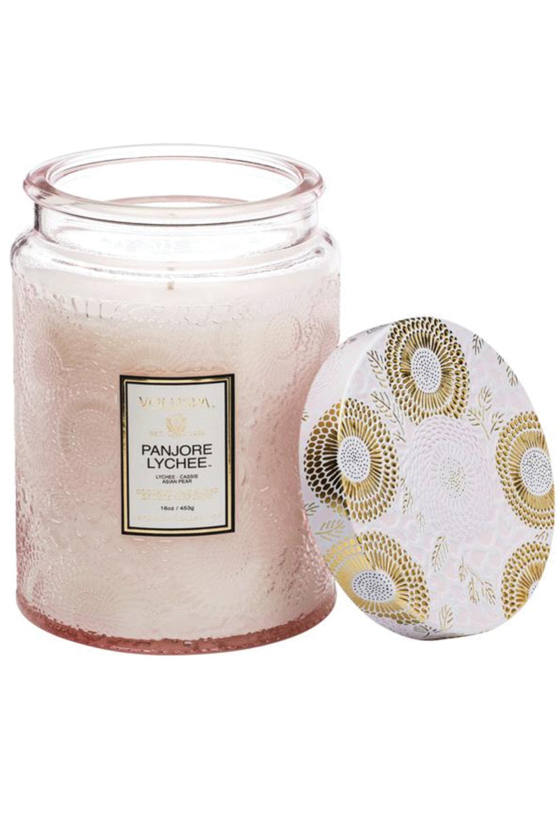 Voluspa Panjore Lychee Large Jar Candle