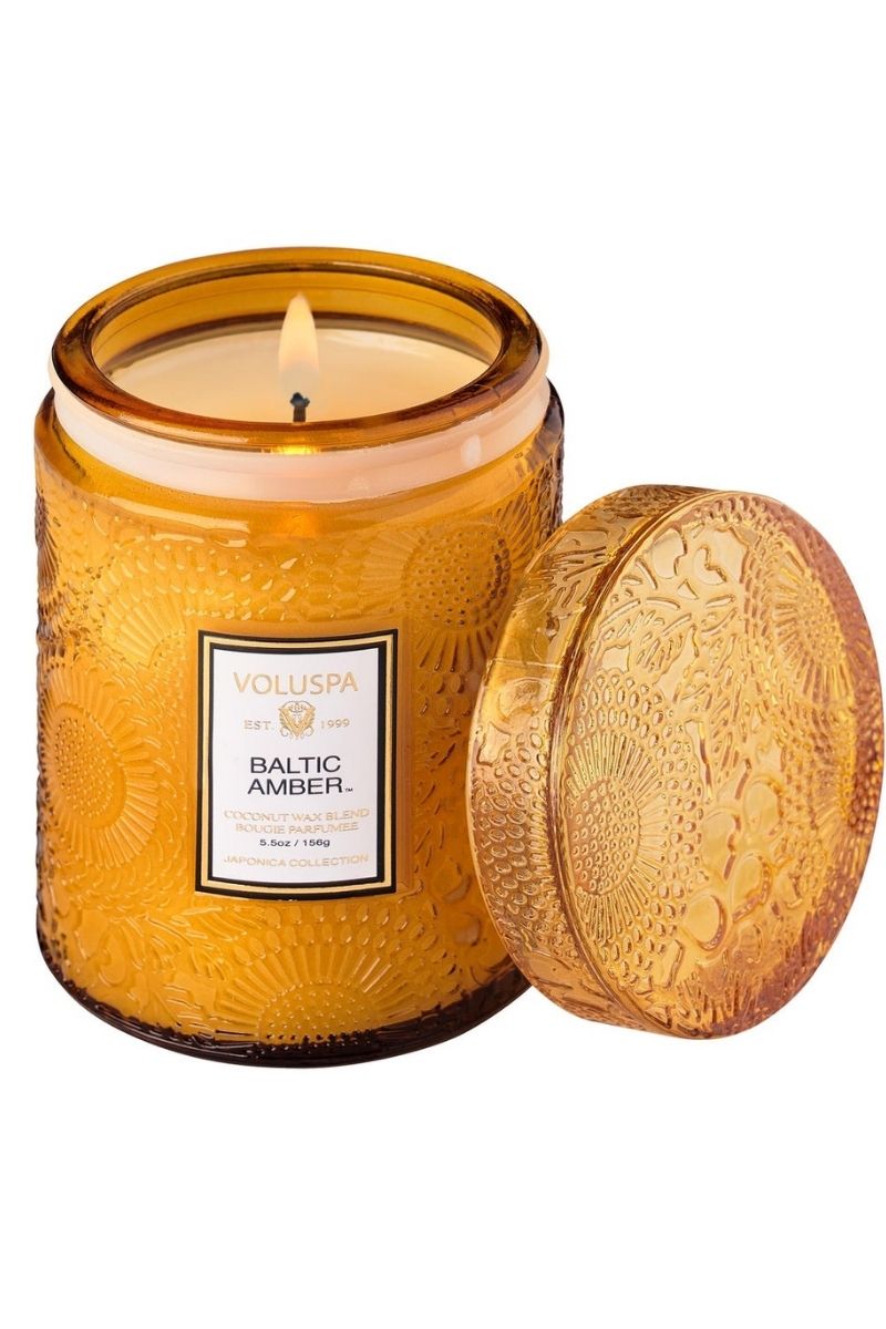 Voluspa Baltic Amber Small Jar Candle