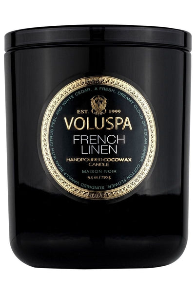 Voluspa French Linen Classic Candle