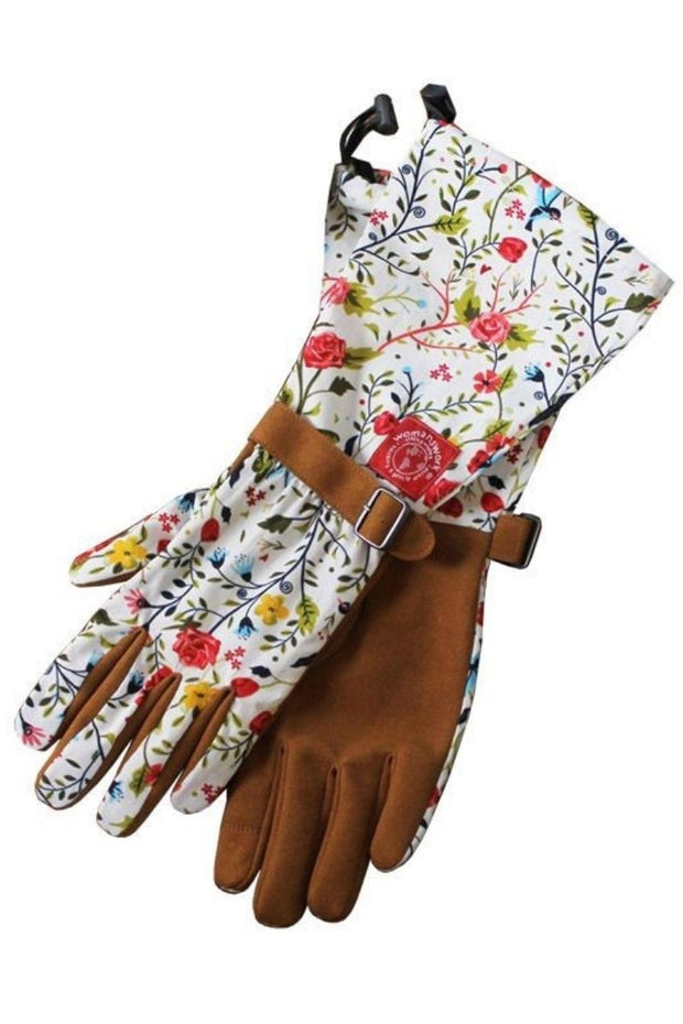 Womanswork Arm Saver Gloves Garden of Paradise Medium