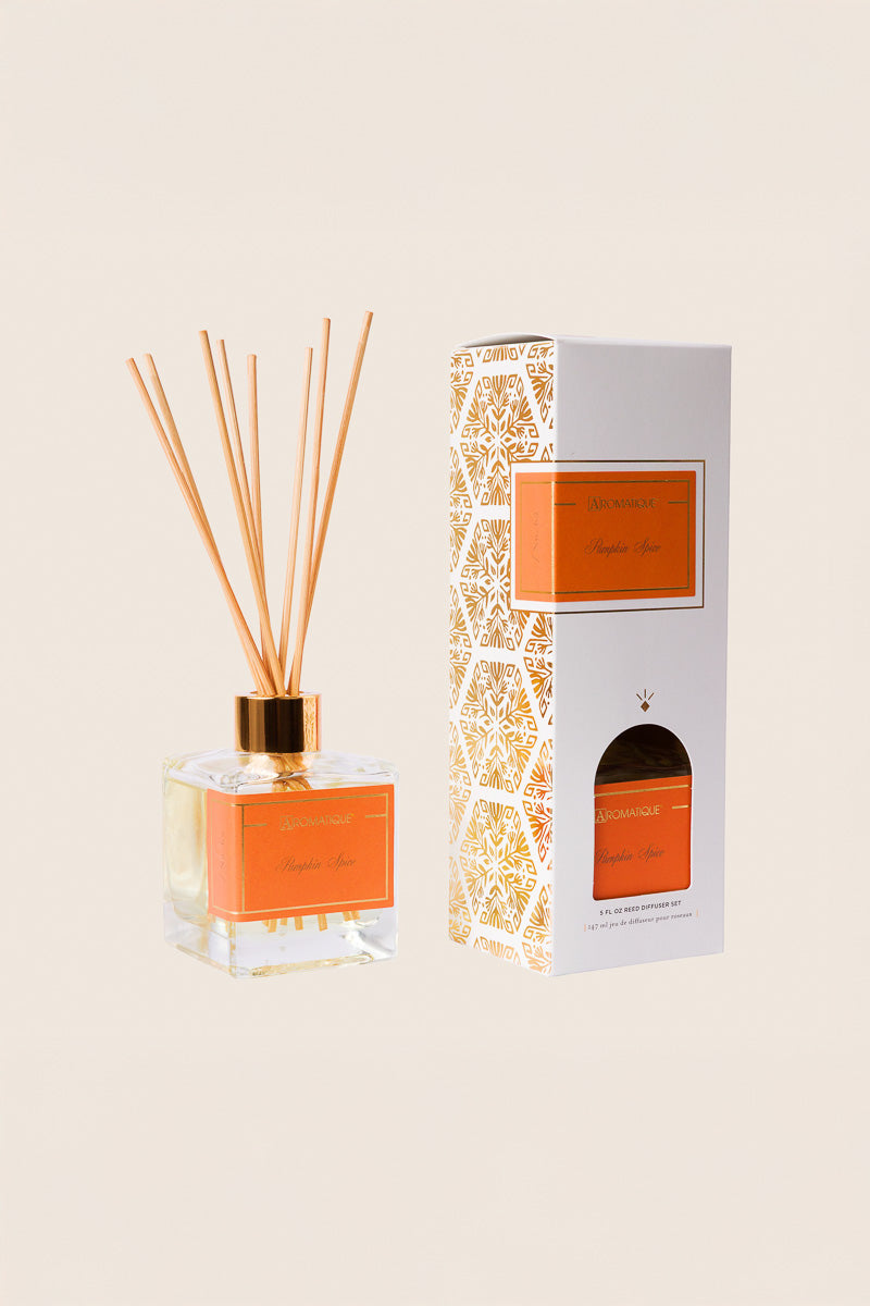 Aromatique Pumpkin Spice Reed Diffuser Set 5 fl oz