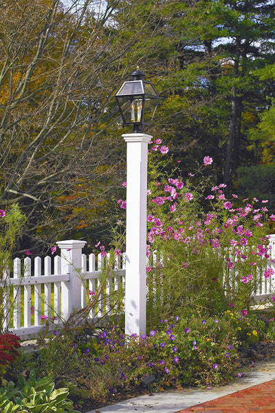 Walpole Avon Lantern Post White 76.5"