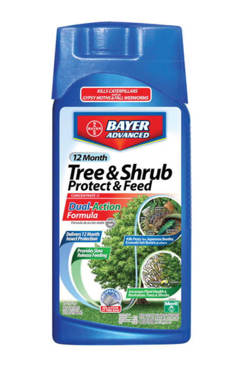 BioAdvanced 12 Month Tree & Shrub Protect & Feed Concentrate 32 oz