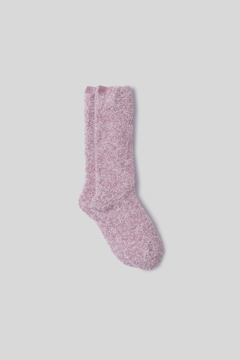 CozyChic Heathered Socks S/M Teaberry