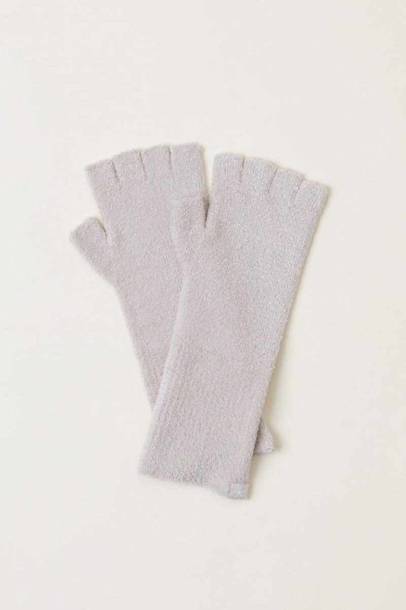 CozyChic Lite Fingerless Gloves S/M Stone