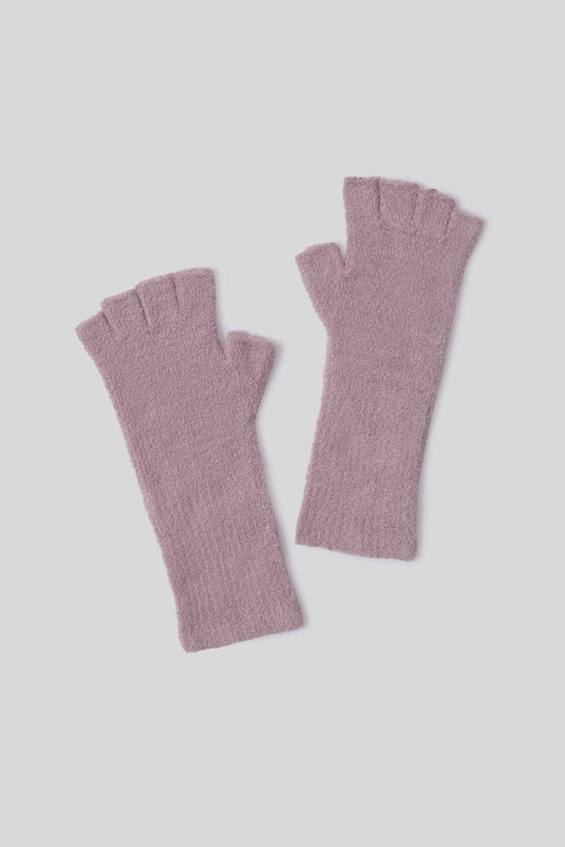 CozyChic Lite Fingerless Gloves S/M Teaberry