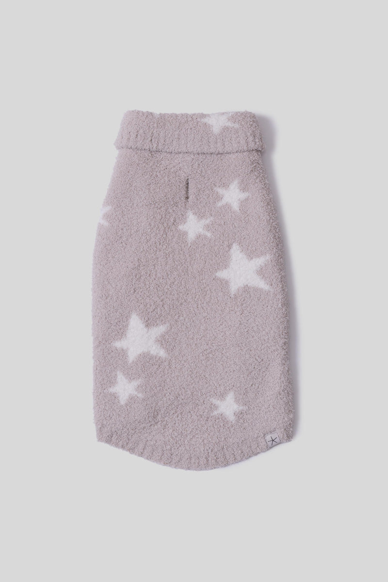 CozyChic Starry Night Pet Sweater Extra Large Stone Pearl