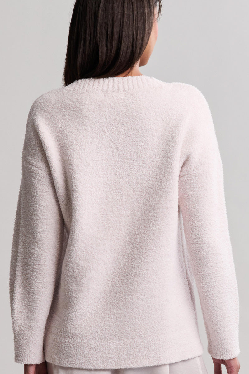 CozyChic V Neck Pullover Extra Large Sand Dune