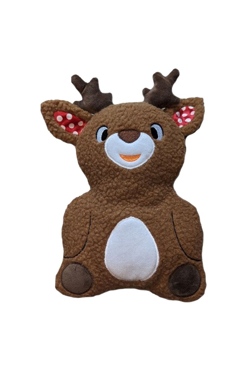 Holiday Fleece Reindeer Toy