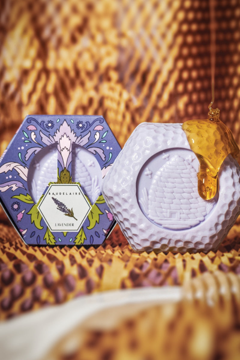 Baudelaire Lavender Honey Soap 3.5 oz