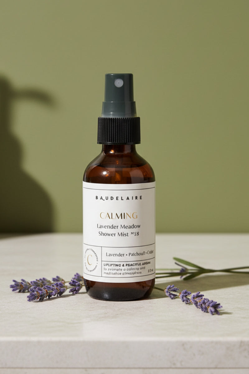 Baudelaire Shower Mist Calm Lavender Meadow 2 oz
