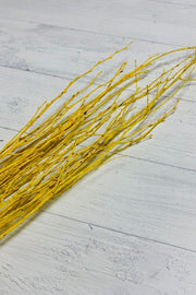 Birch Tips Painted 36/48" Bunch Yellow
