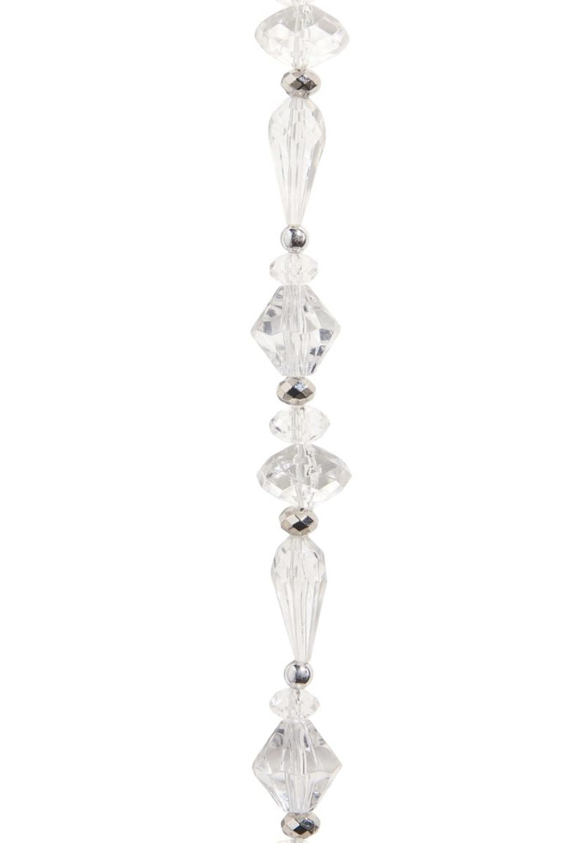 Bead Garland 5' Clear