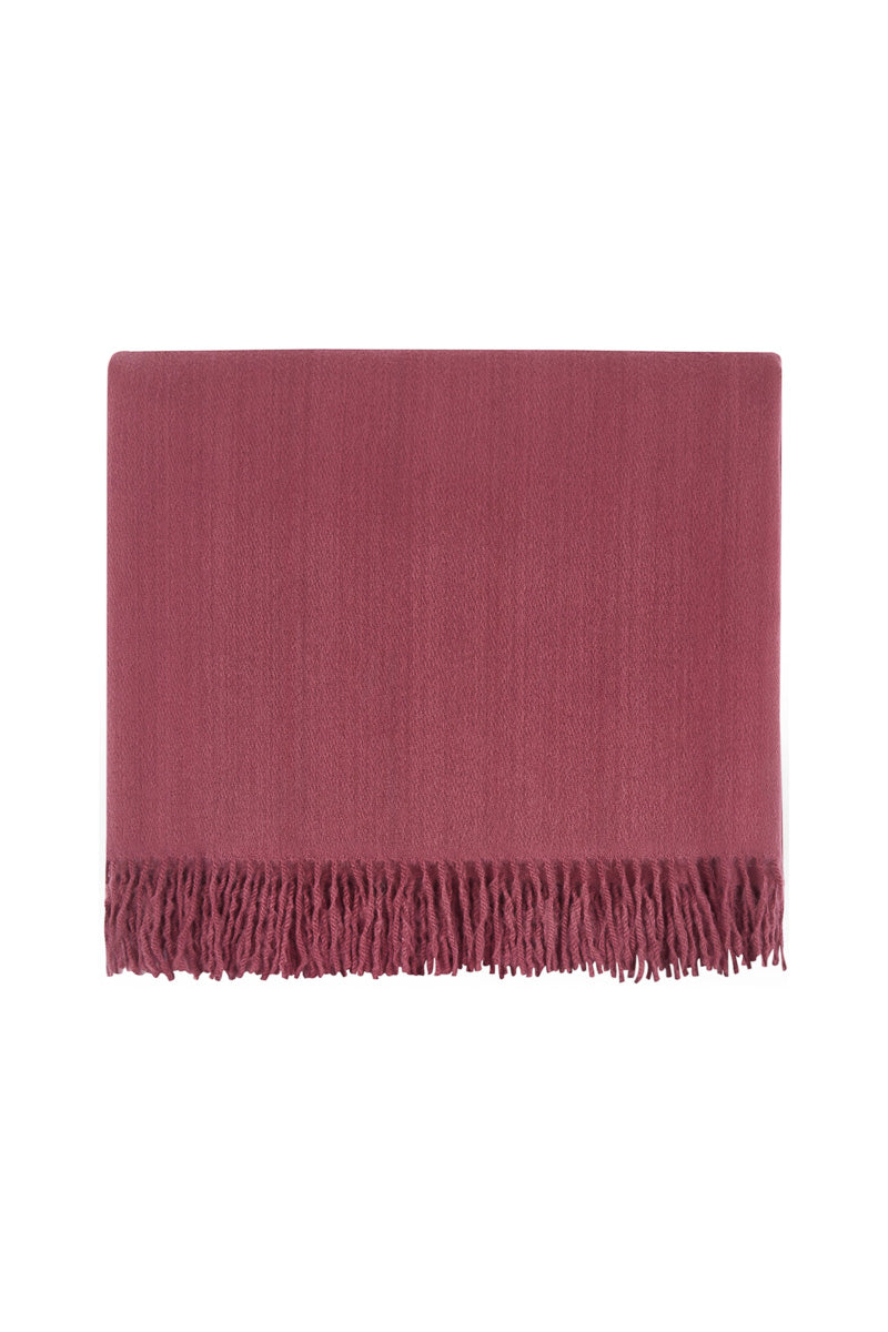 Bedford Cottage Edinburgh Throw 50"x68" Crushed Berry