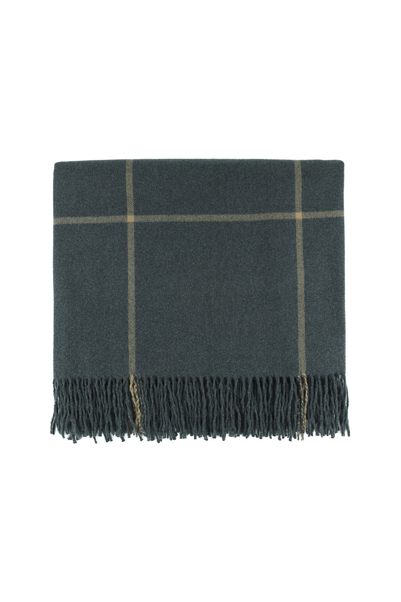 Bedford Cottage Glasgow Throw 50"x68" Dark Grey