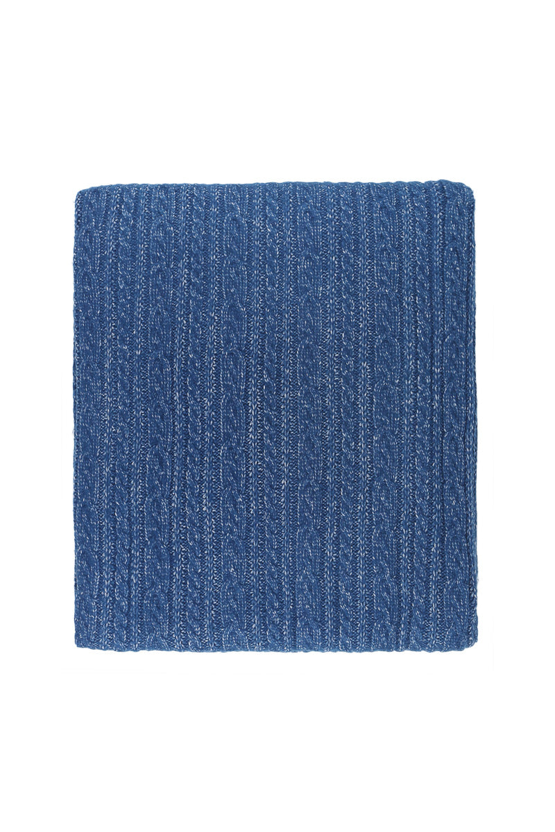 Bedford Cottage Spinnaker Throw 50"x60" Marlin Blue