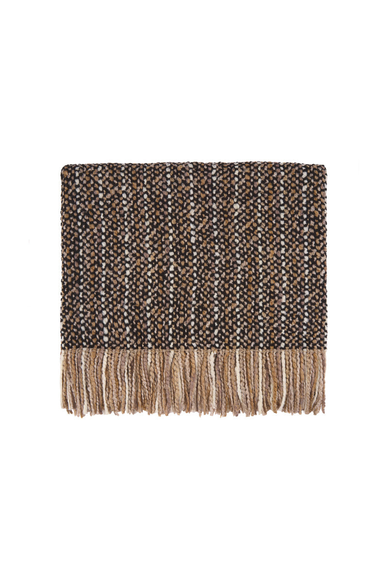 Bedford Cottage Stria Throw 40"x70" Oyster