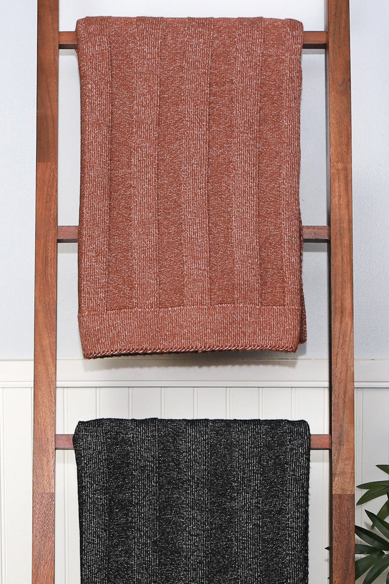 Bedford Cottage Tacoma Throw 50"x60" Rust