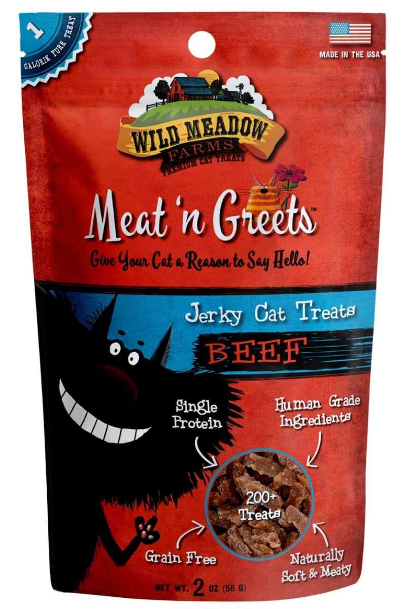 TREAT, WILD MEADOWS BEEF JERKY