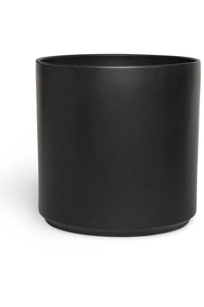 POT CYLINDER BLACK 15"