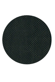 COASTER, EACH BLACK SNAKESKIN