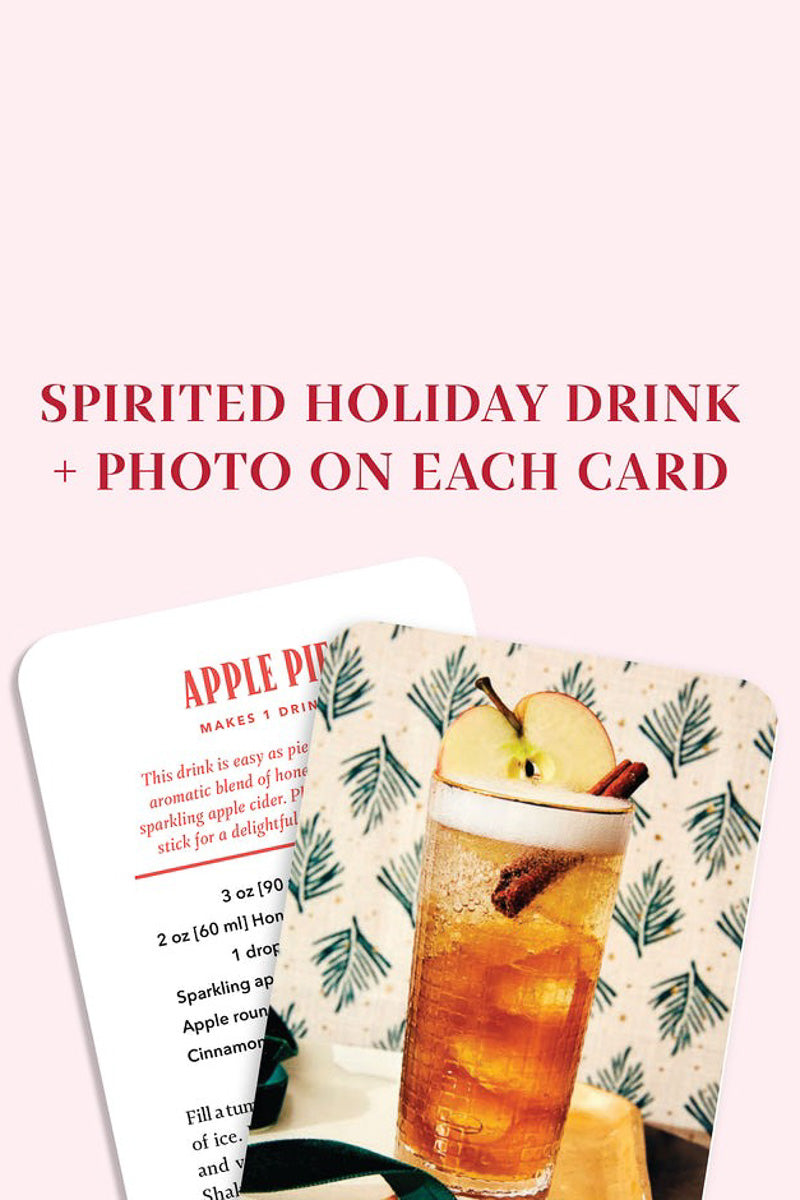 Very Merry Cocktails Deck: 50 Festive Drink Recipes