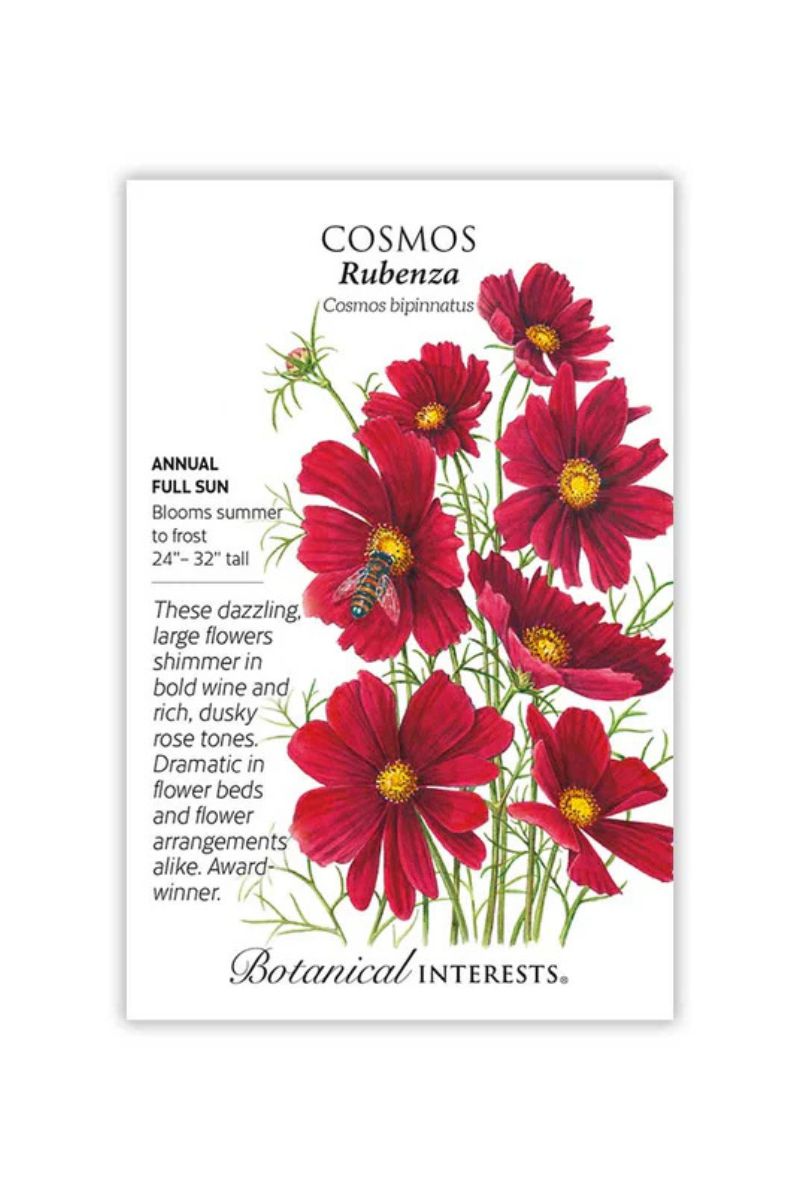 Botanical Interests Rubenza Cosmos Seeds