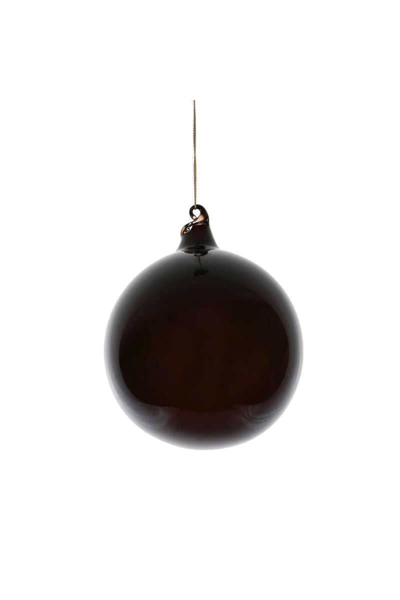 Bubblegum Ball Ornament Dark Chocolate