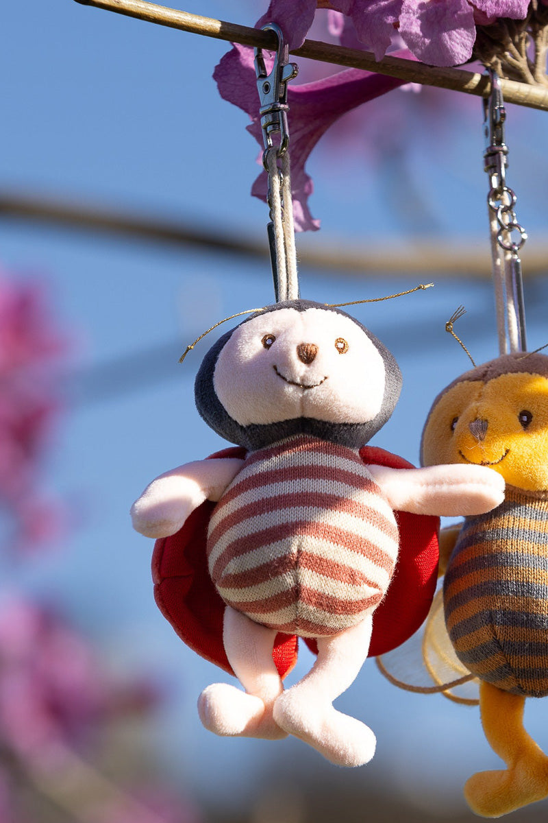 Bukowski Bears Ladybug & Bee Bag Charm