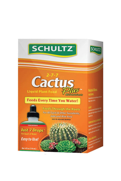 dr. q's cactus & desert plant fertilizer Schultz Cactus 2-7-7 Liquid Plant Food 4 oz – Chalet