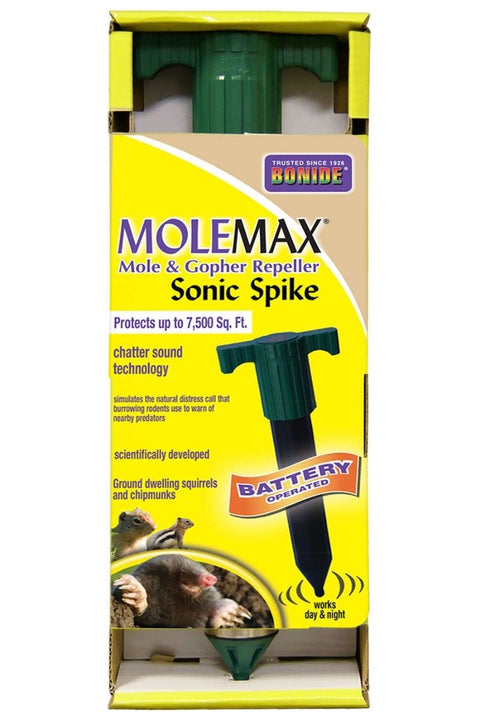 Bonide Molemax Solar Power Sonic Spike
