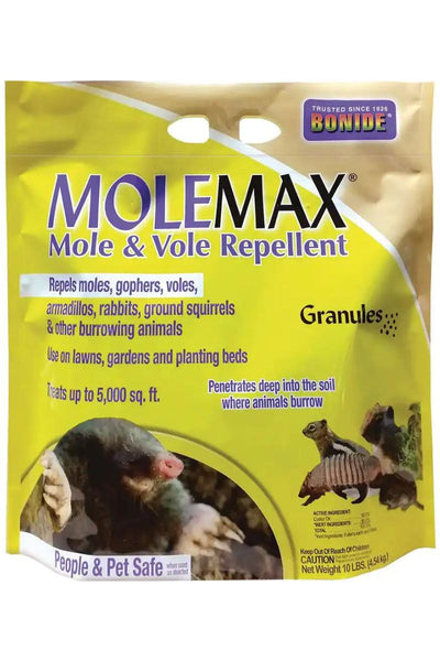 Bonide MoleMax Mole & Vole Repellent Granules 10 Pound