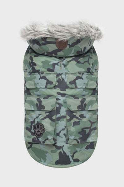 CANADA POOCH CAMO PARKA 12"