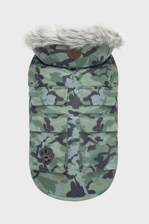 CANADA POOCH CAMO PARKA 8"