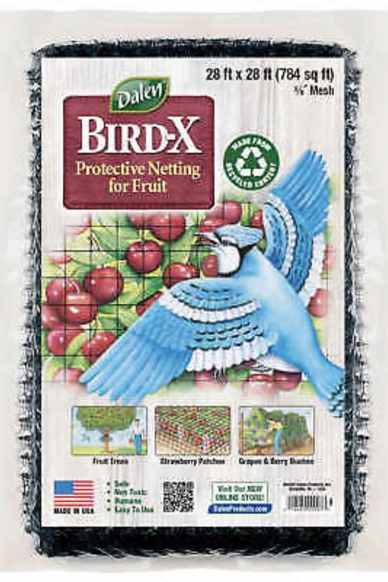 Dalen Bird-X Protective Netting For Fruit Trees & Shrubs 28 X 28'