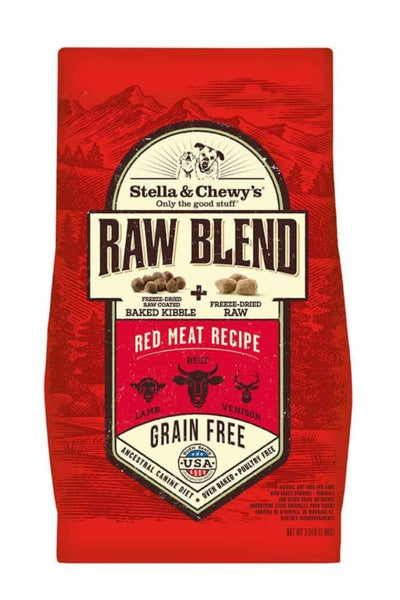 Stella & Chewy's Dog Raw Blend Red Meat Kibble 3.5 pounds