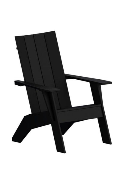 Berlin Gardens Nordic Adirondack Chair Matte Black