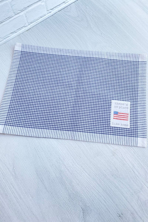 PLACEMAT, USA CUTIES FLAG WVN