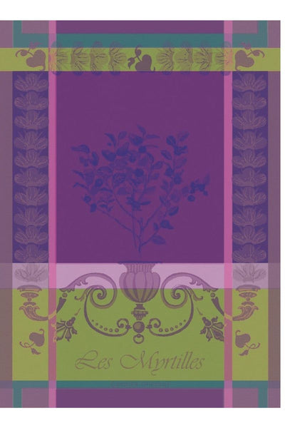 Garnier-Thiebaut Myrtilles Violet Towel