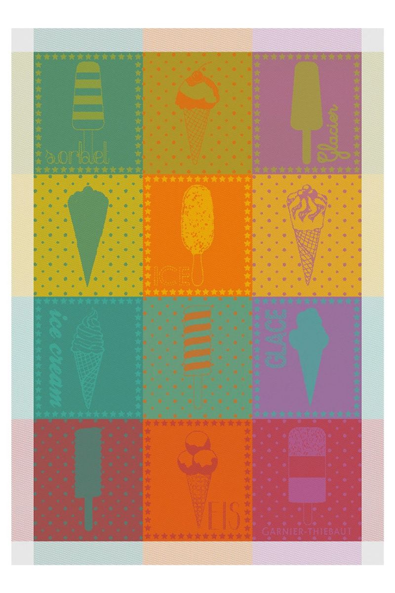 Garnier-Thiebaut Cornet De Glace Frutti Towel