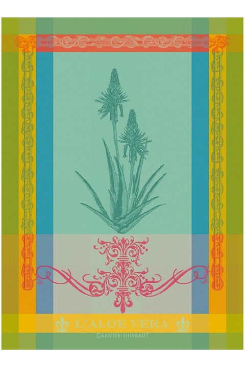 Garnier-Thiebaut Aloe Vera Vert Towel