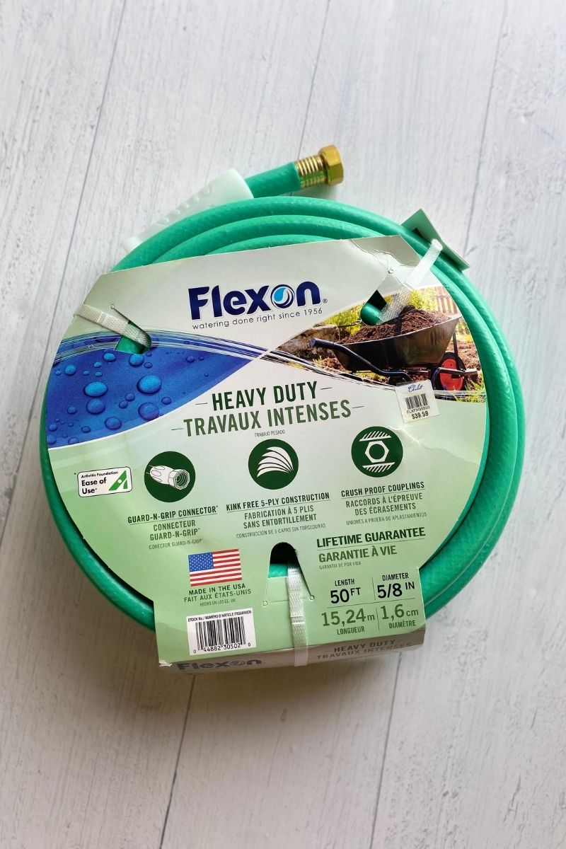 Flexon Hose Heavy Duty 5-Ply Forever Green