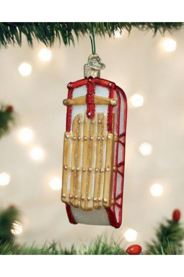 Sled Ornament