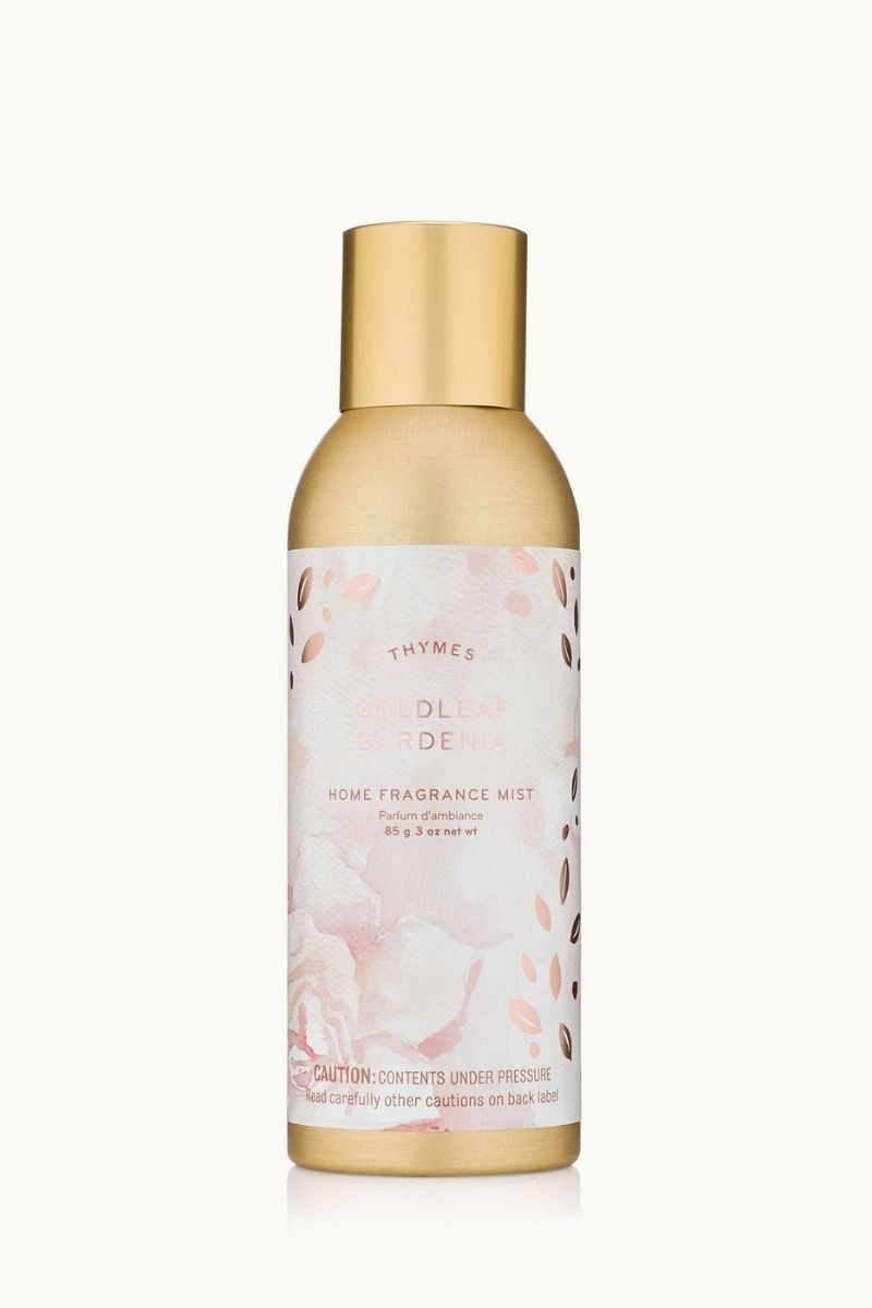 Thymes Goldleaf Gardenia Home Fragrance Mist