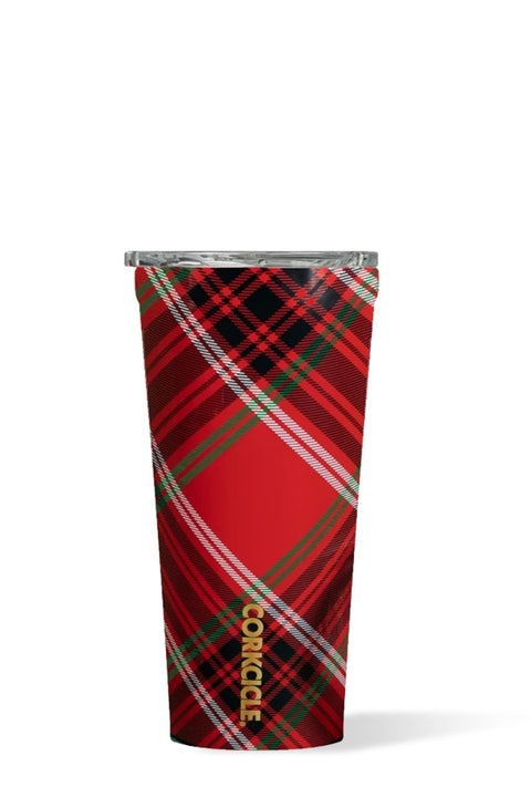 TUMBLER, HIGHLAND PLAID 16OZ