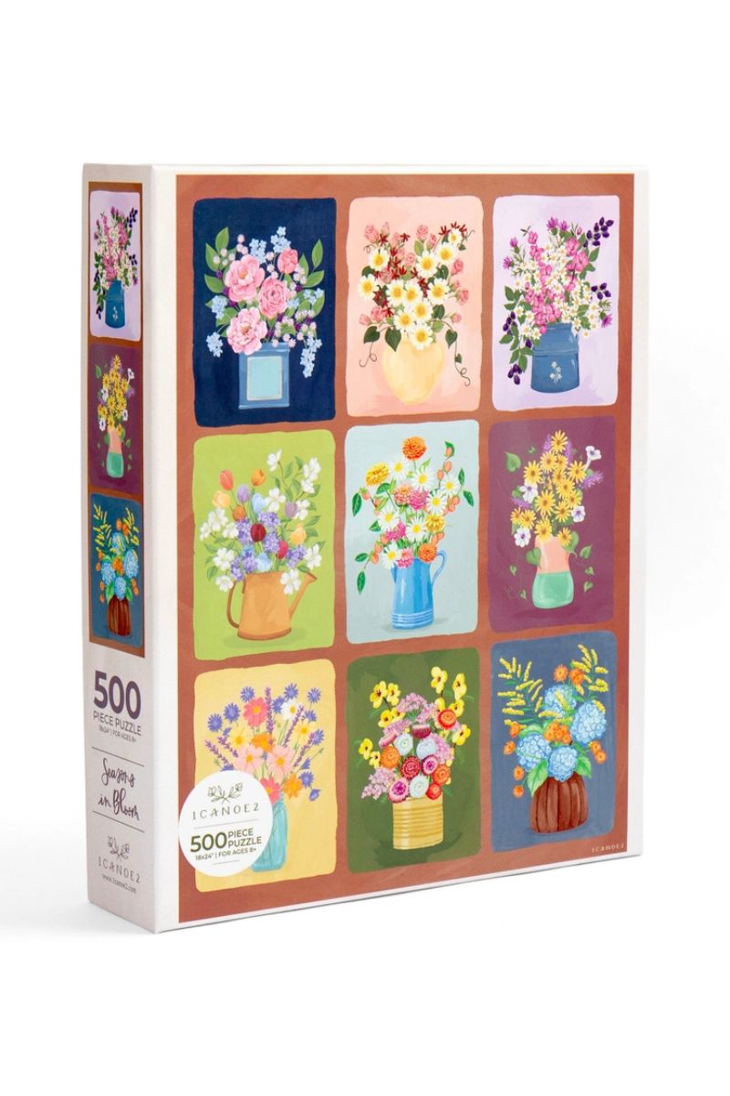 1Canoe2 Seasons in Bloom Jigsaw Puzzle 500 Piece