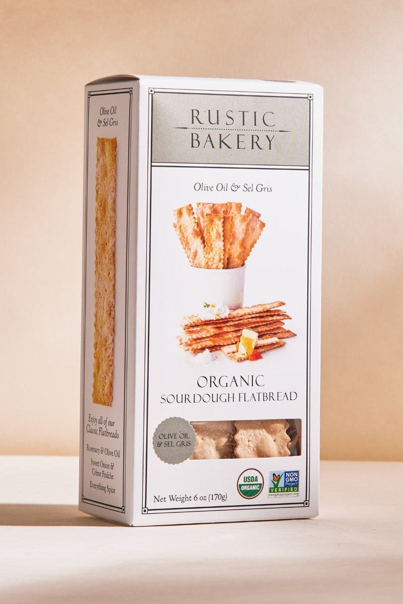 Rustic Bakery Olive Oil & Sel Gris Flatbread