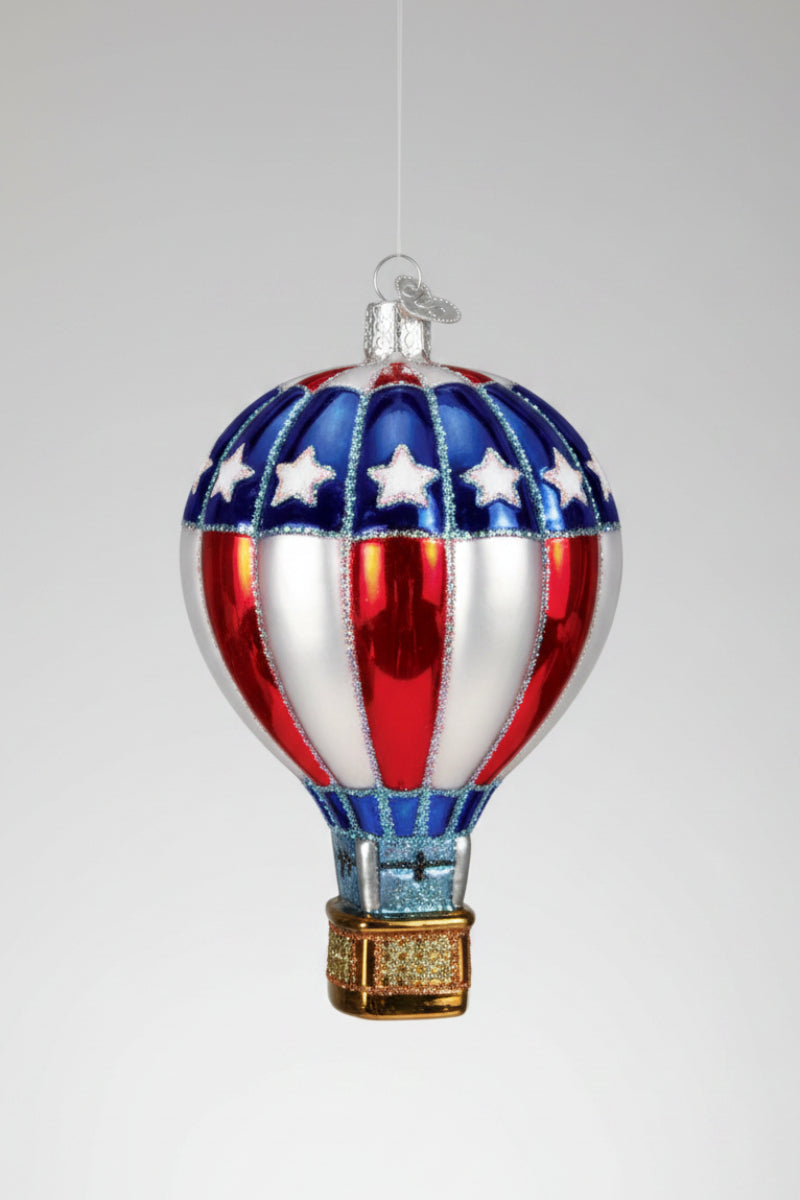 Patriotic Hot Air Balloon Ornament