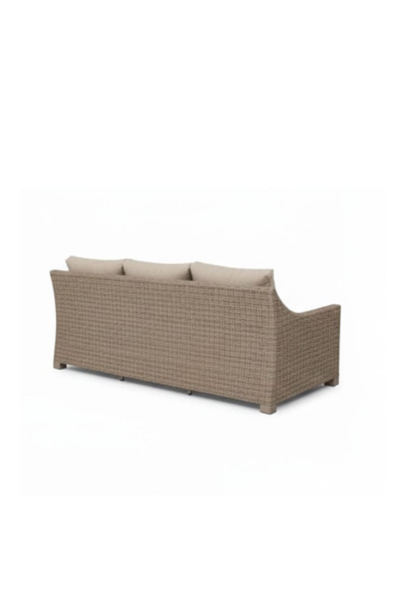 Alfresco Loggia Sofa with Cushion Sunbrella Cast Ash