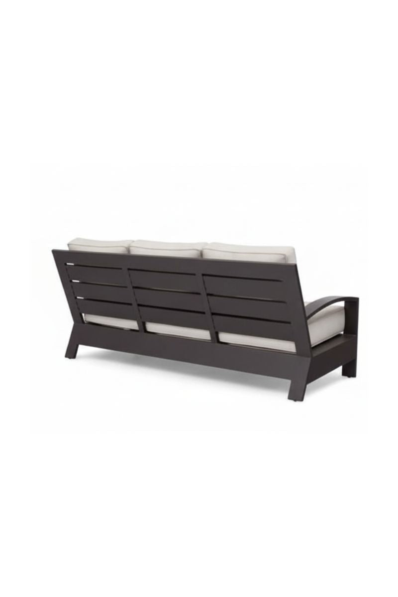 Alfresco Santa Barbara Sofa with Cushion Sunbrella Cast Silver